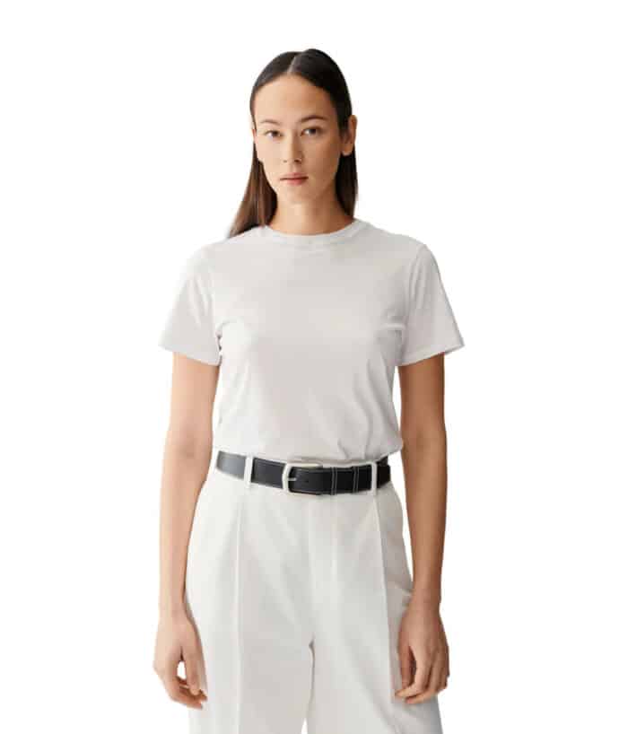 Fine Cotton Roundneck Tee