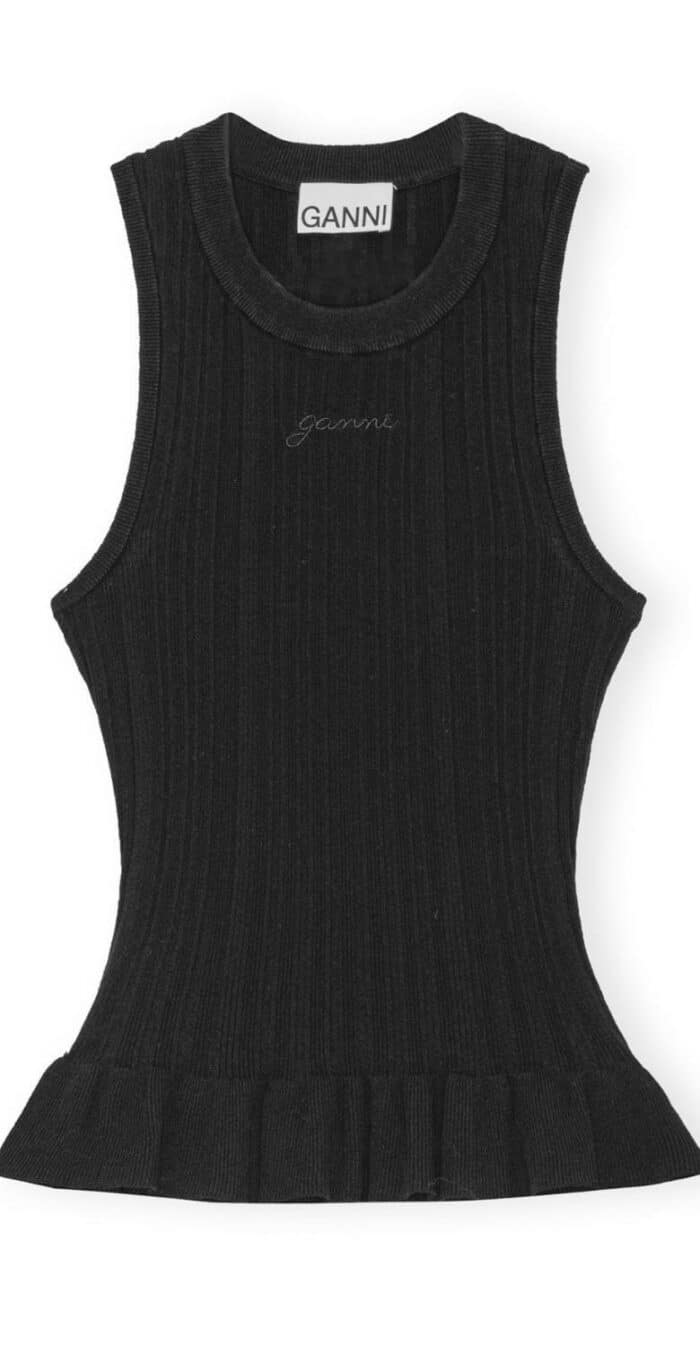 Light Viscose Rib Tank top