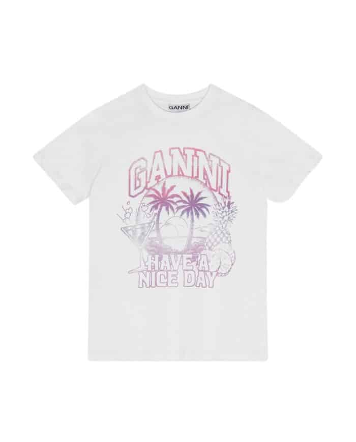 Basic Jersey Coctail Relaxed T-shirtr