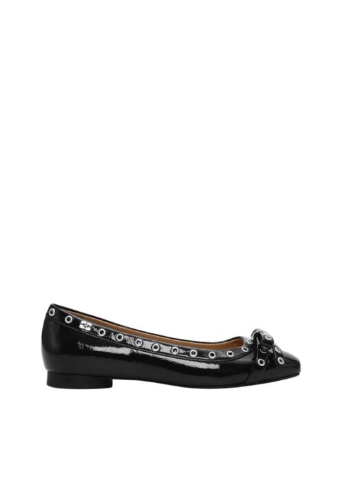 Eyelets Bow Ballerina Naplack