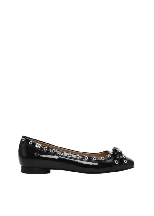 Eyelets Bow Ballerina Naplack