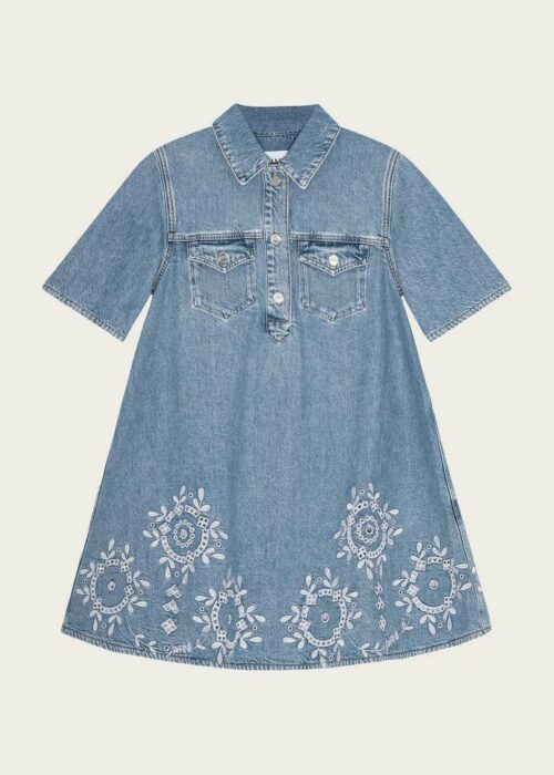 Broderie Anglaise Denim