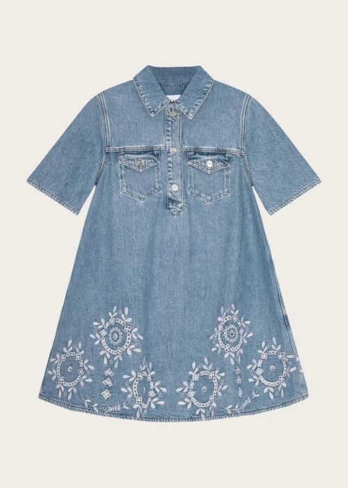 Broderie Anglaise Denim