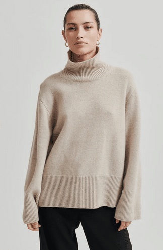 Alpha Knit T-Neck